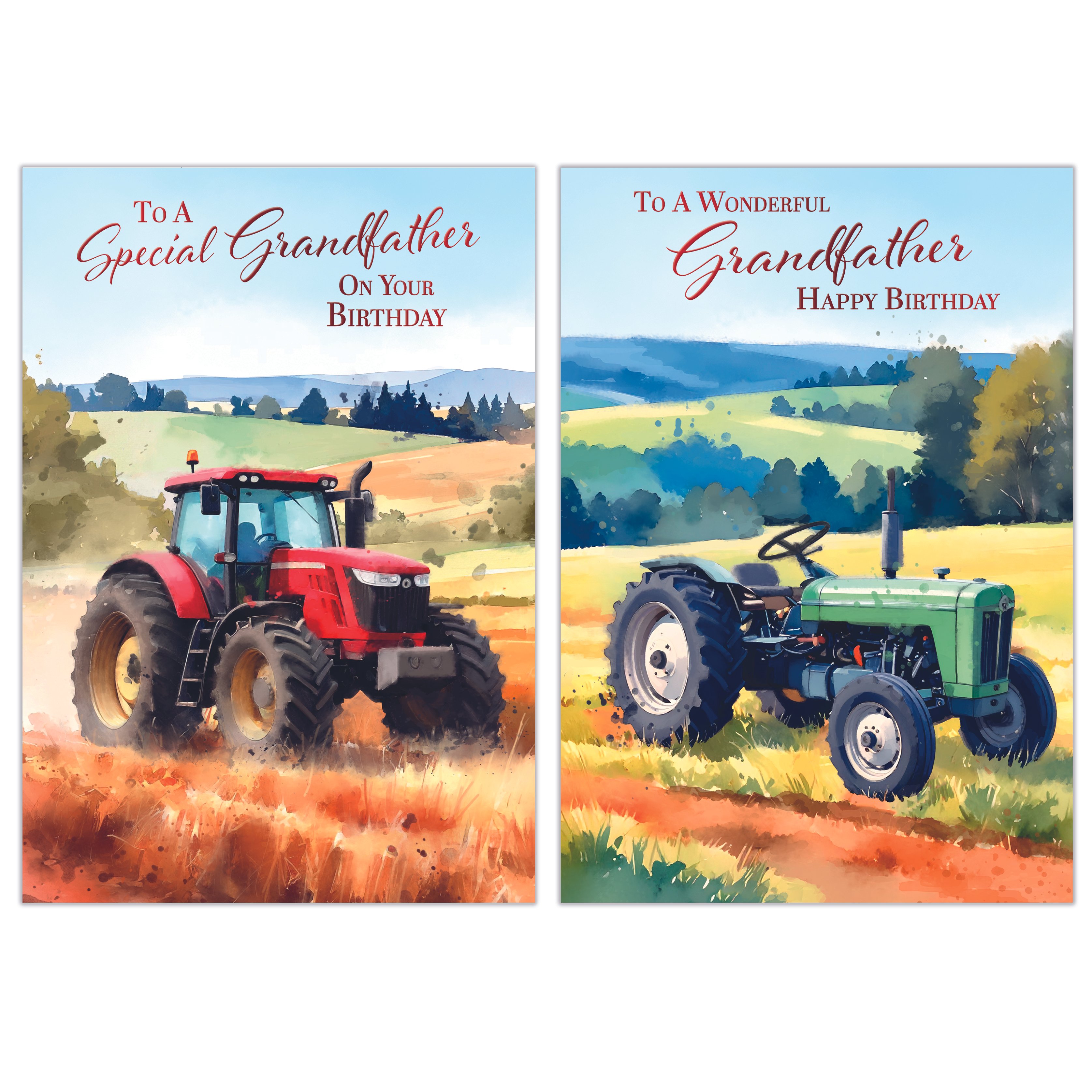 Poppyhill 12 Pack Cards C50 Birthday Grandfather