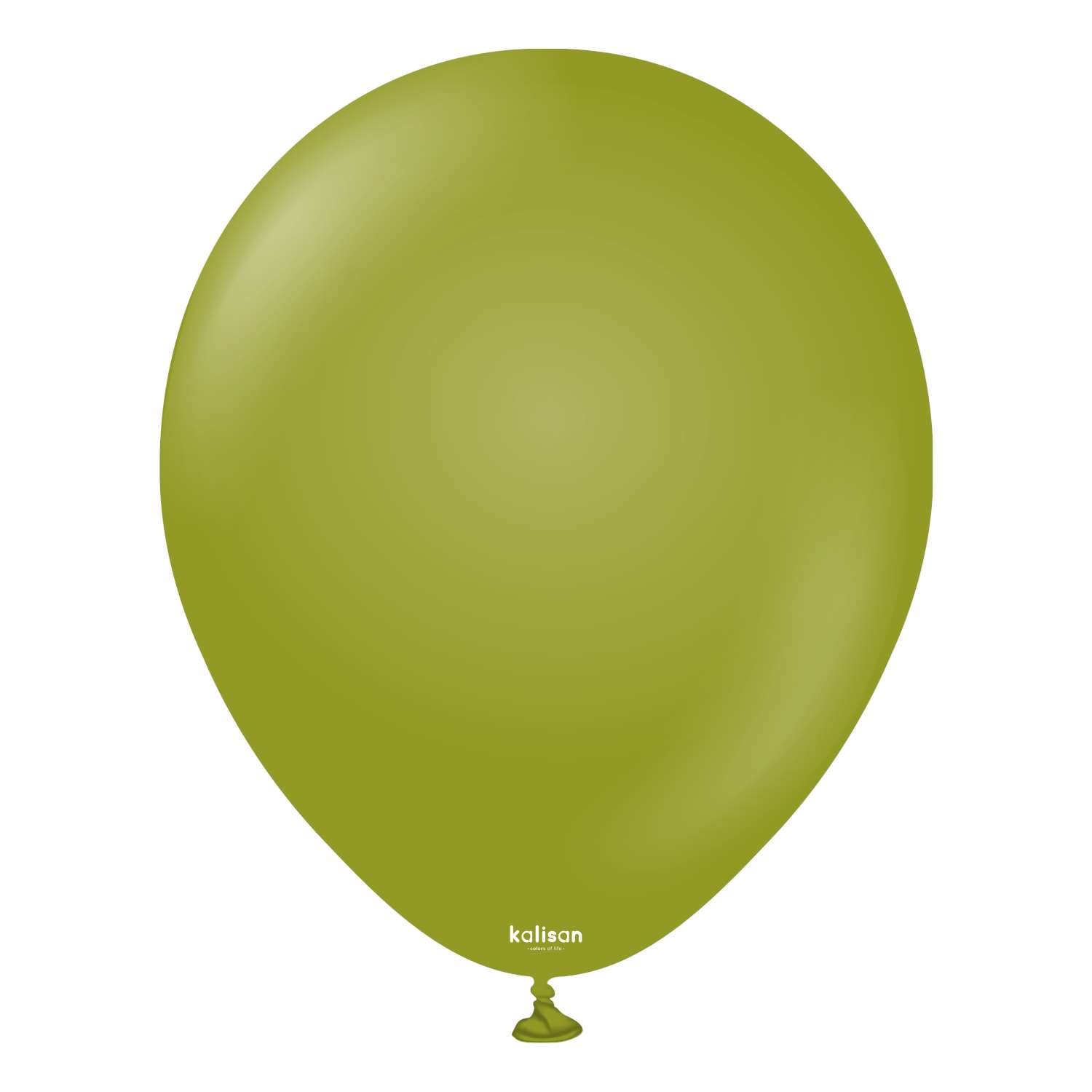 Kalisan Retro Olive Green 5" Latex Balloons 100pk