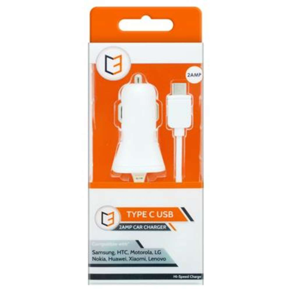 Car Charger Type C USB 2Amp
