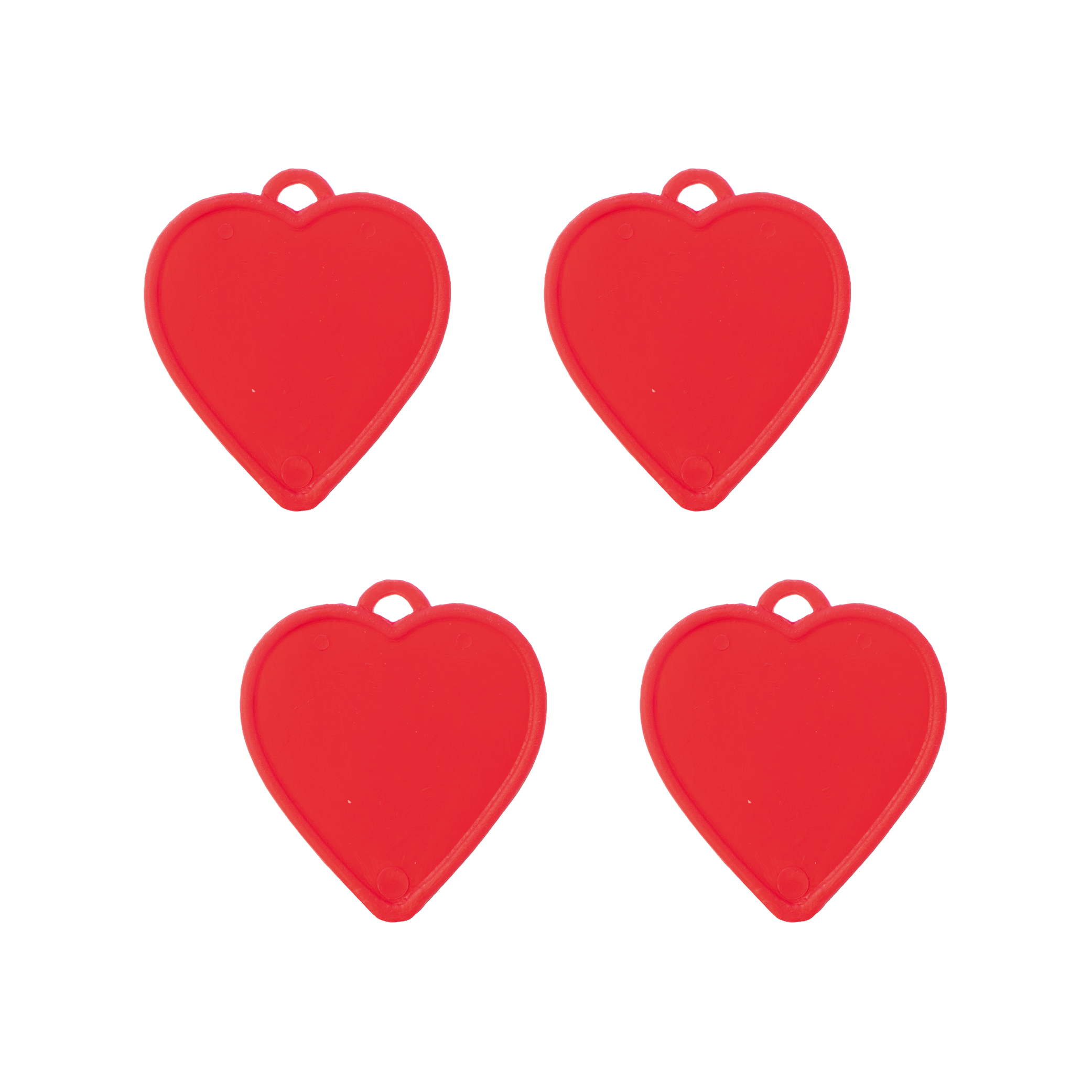 Sear 100 Pack Balloon Weights Red Heart 8g