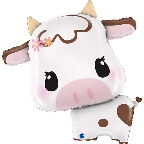 Grabo Cute Cow 25" Foil Balloon