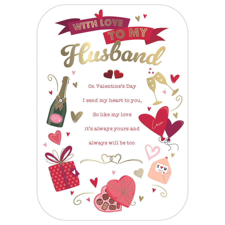 Prelude 6 Pack Cards Valentine's Day C90 Husband