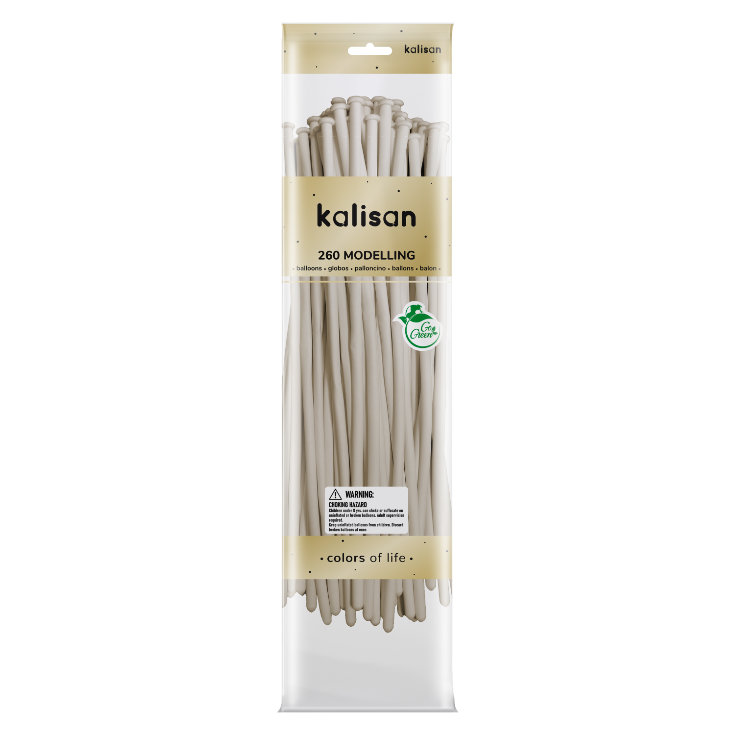 Kalisan 50 Pack Nozzle Up Retro White 260