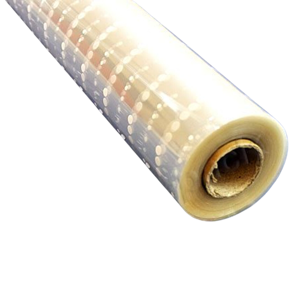 APAC Cellophane White Dots 75cm x 20cm