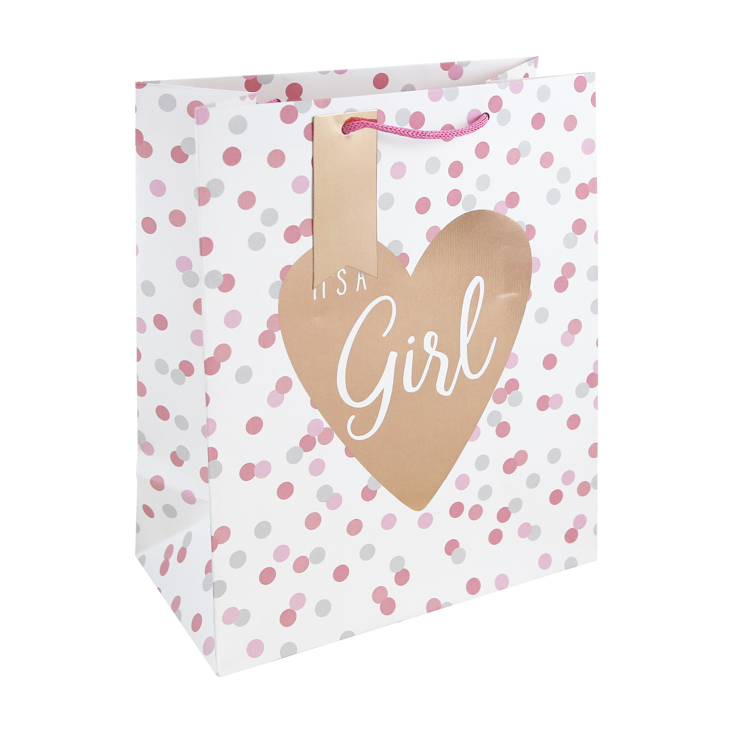 It's A Girl Large Gift Bag 6pk