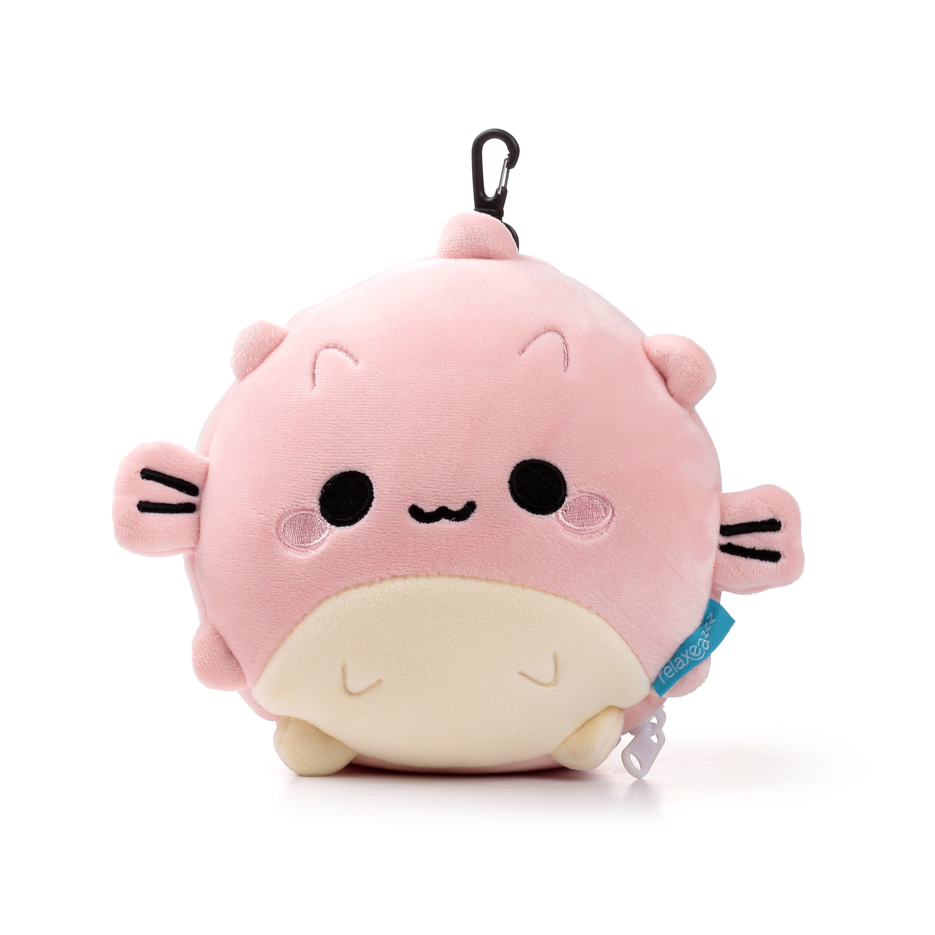 Pufferfish Travel Pillow And Eye Mask Relaxeazzz
