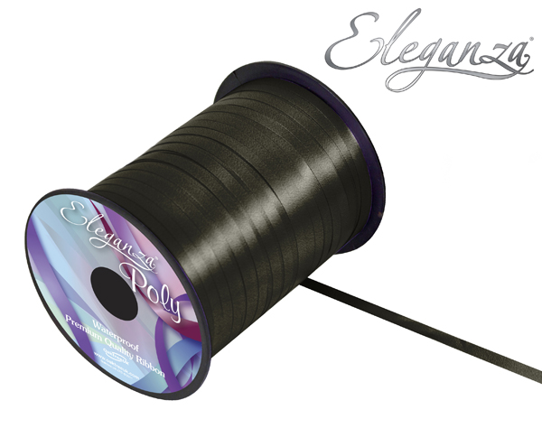Eleganza Ribbon Black 5mm x 500yds