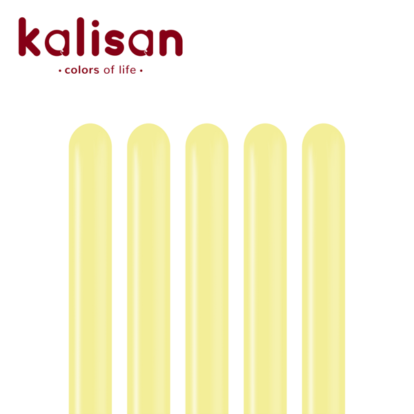 Kalisan Macaron Yellow 260 Modelling Latex 100pk