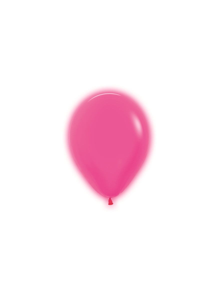 Sempertex 50 Pack Latex Balloons Neon Fuchsia 5