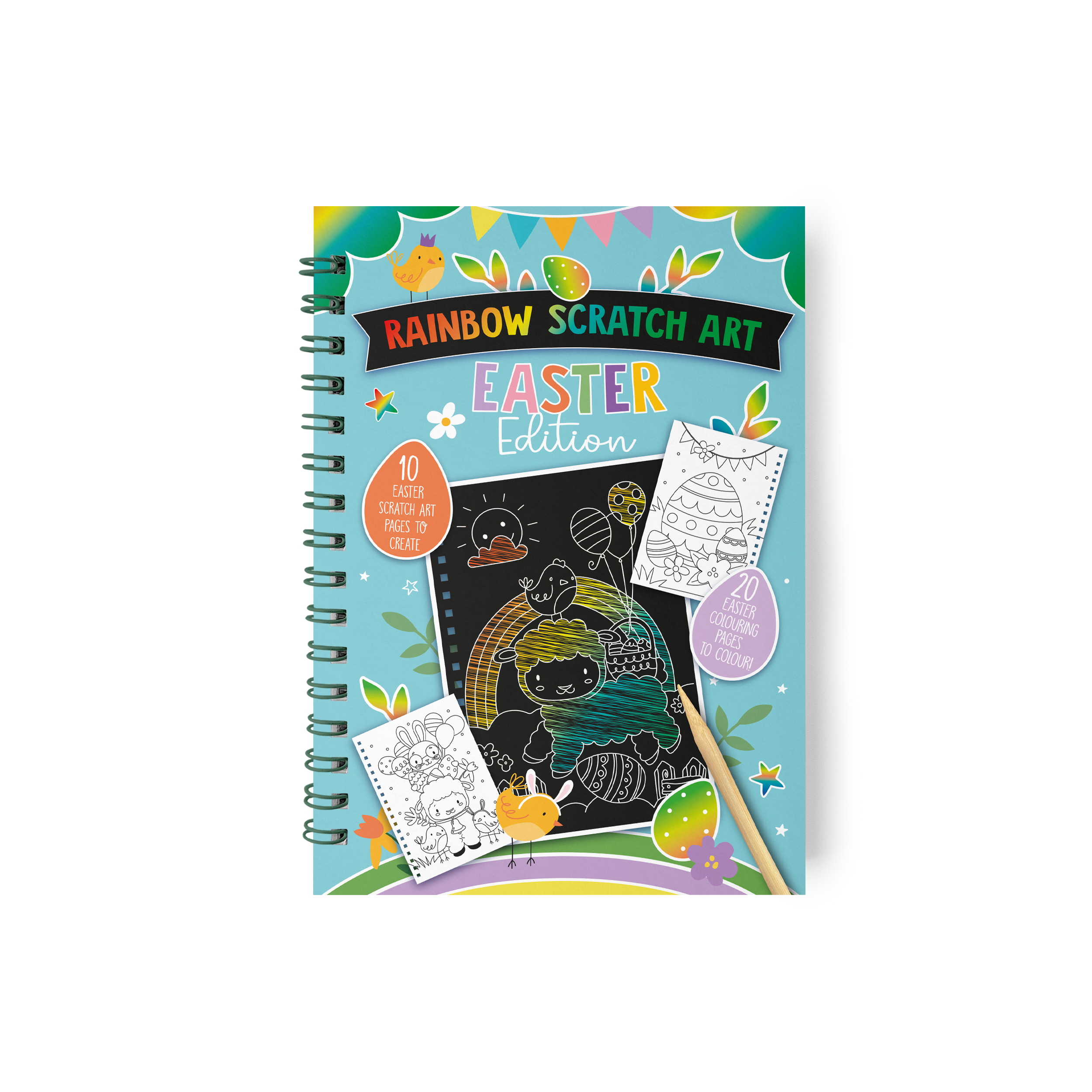 Easter Scratch Art Book
