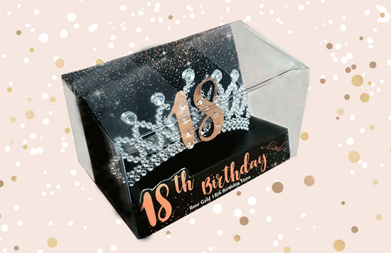 Alandra Tiara 18th Birthday Rose Gold