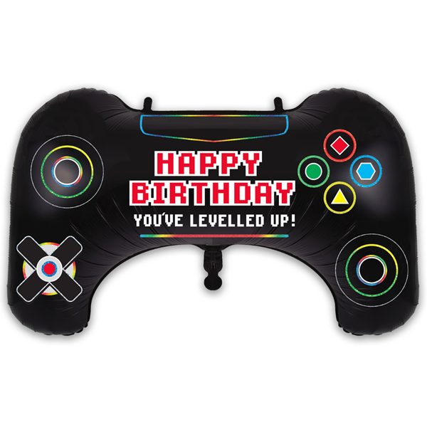 Levelled Up Game Controller 31" Foil Balloon
