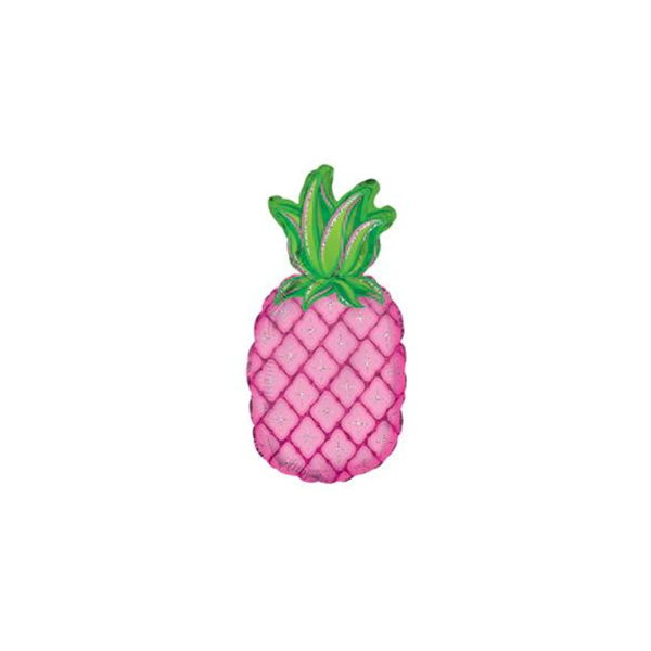 CTI Foil Balloon Pink Pineapple 10"