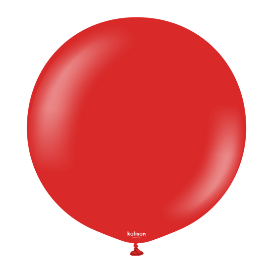 Kalisan Standard Red 36" Latex Balloons 2pk