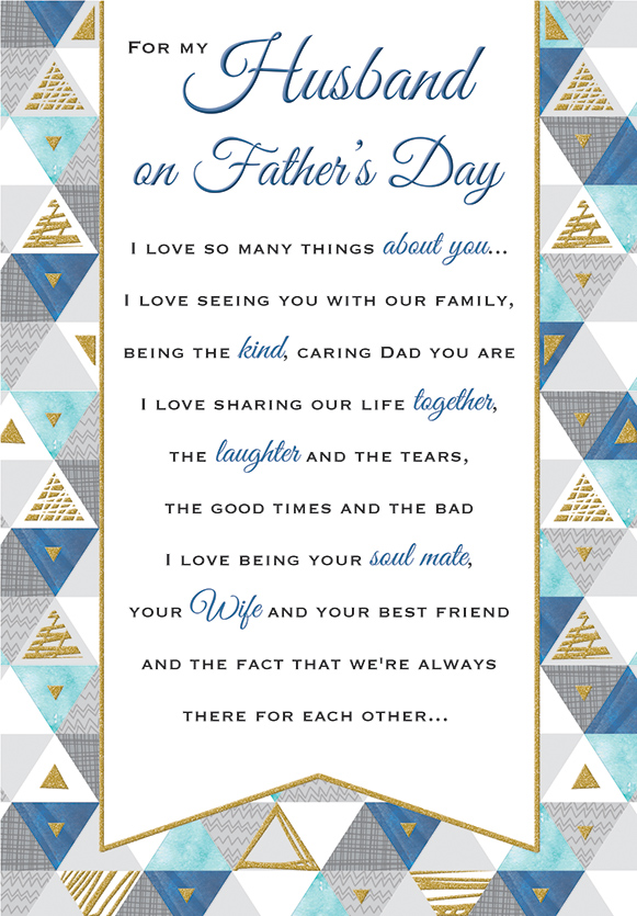 Regal 6 Pack Cards M2 Father's Day Husband