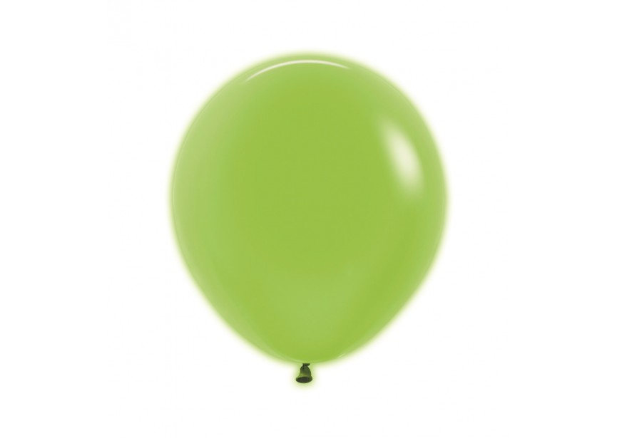 Sempertex 25 Pack Latex Balloons Neon Green 18
