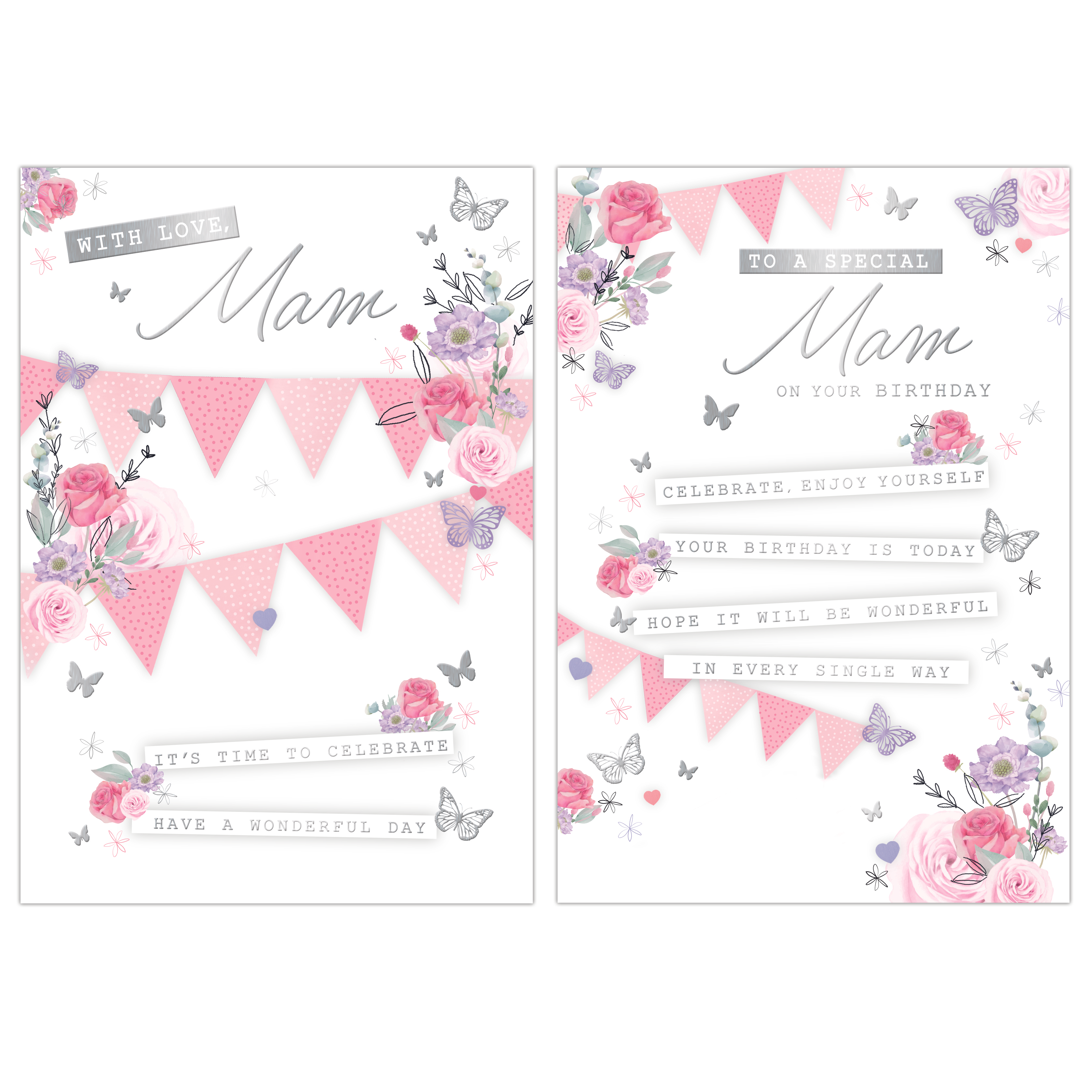 Poppyhill 12 Pack Cards C50 Birthday Mam