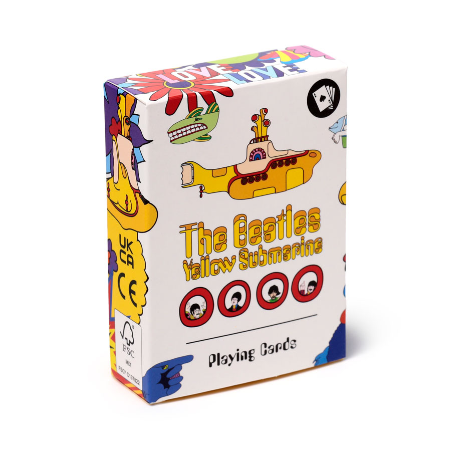 Playing Cards The Beatles Yellow Submarine