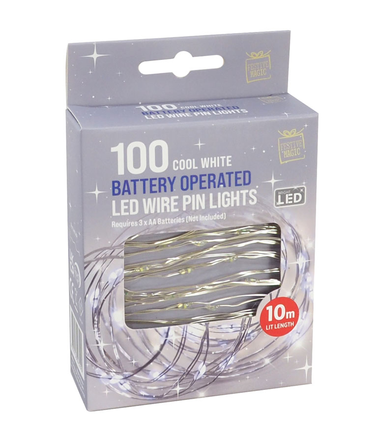LED Starry Lights White 10m