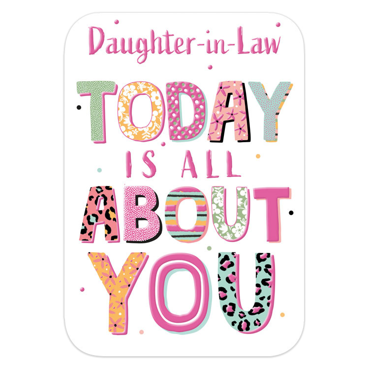 Prelude C50 Birthday Daughter-In-Law 6pk