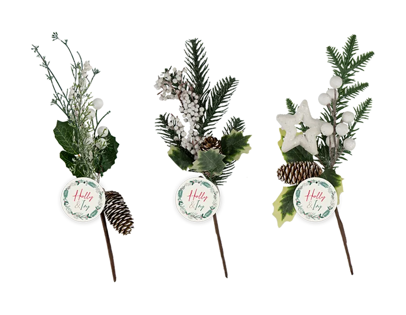 Gem Imports Pine Cone Pick (Design May Vary) 32cm