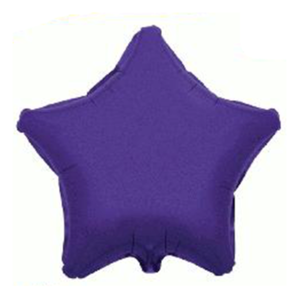 Oaktree Foil Balloon Purple Star 19