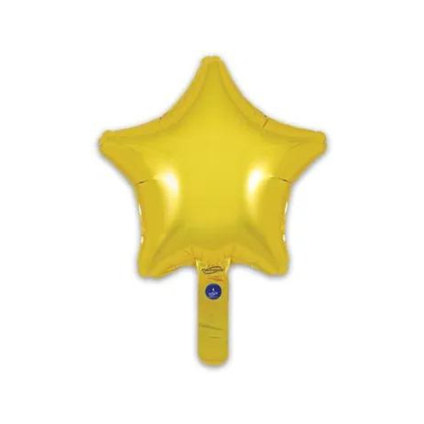Oaktree Gold Star 9" Foil Balloon (Loose)