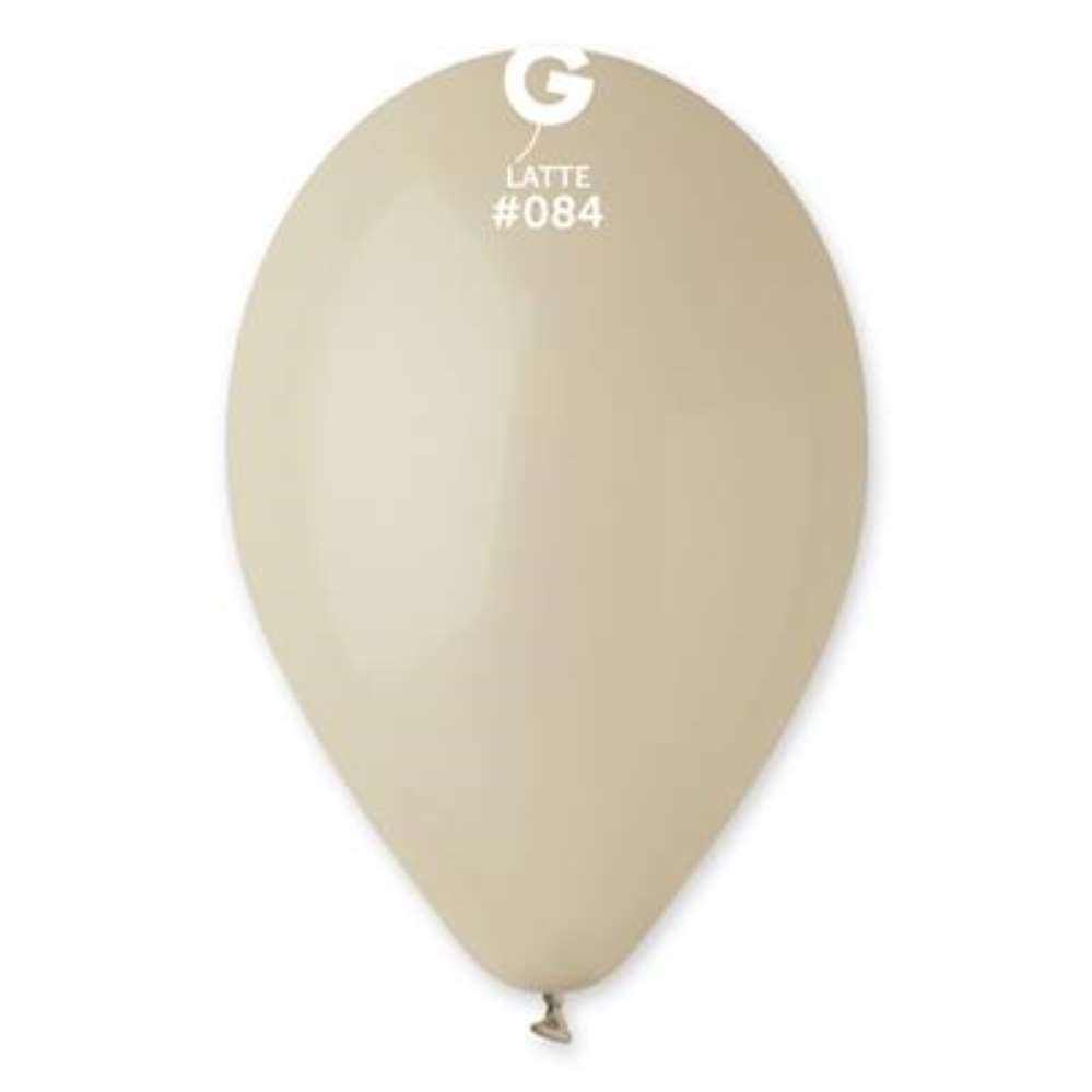 Gemar Latte 13" Latex Balloons 50pk