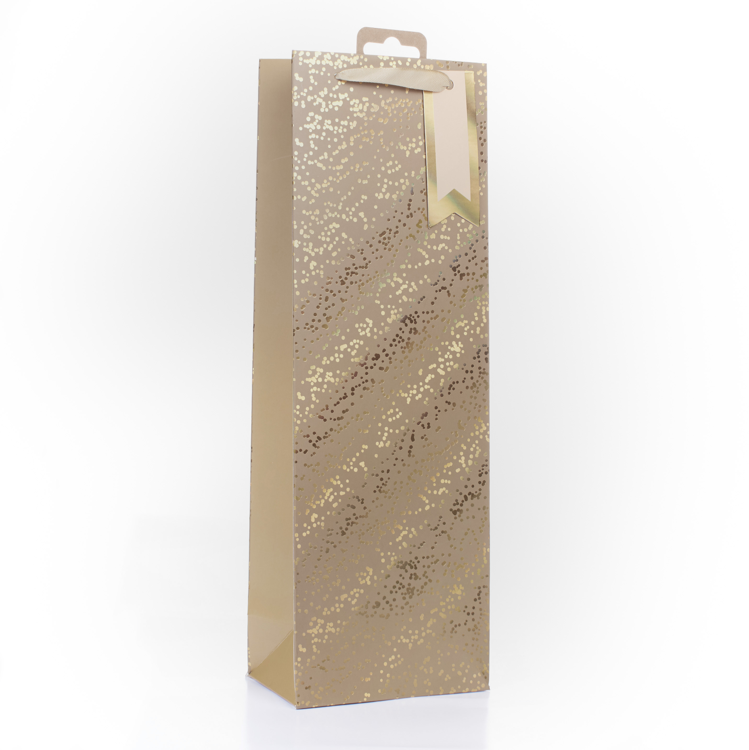 Tiger Feet 6 Pack Gift Bag Gold Sparkle Bottle
