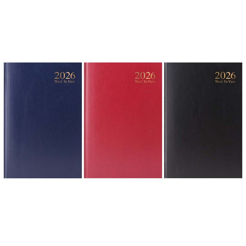 Diary A5 WTV Value Casebound 2027 10pk