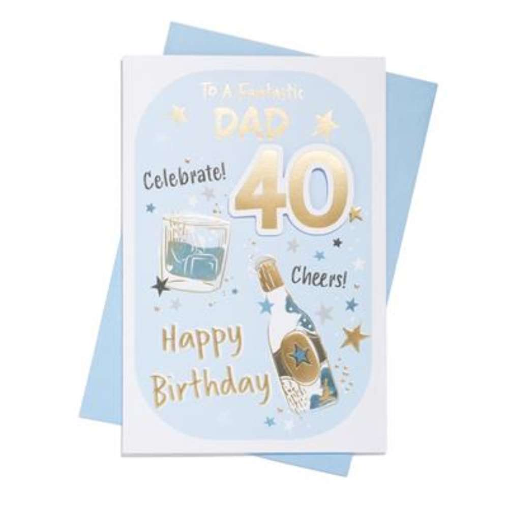 Prelude C75 Birthday Age 40 Dad 6pk