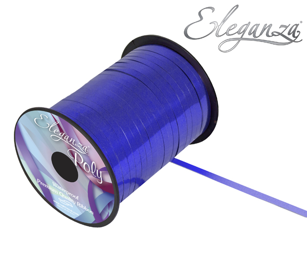 Eleganza Ribbon Metallic Blue 5mm x 250yds