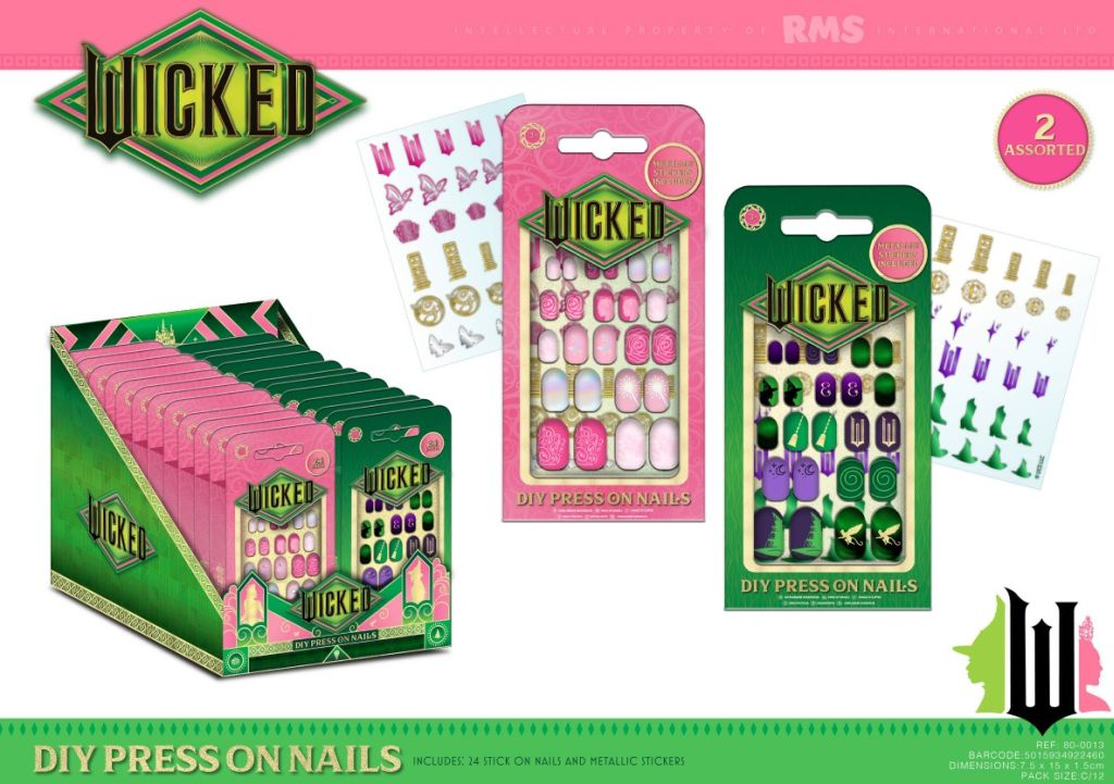 RMS 2 Pack Press On Nails Wicked