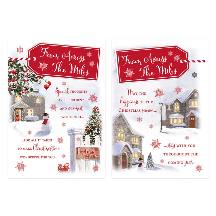 Poppyhill C50 Christmas Across Miles 12pk