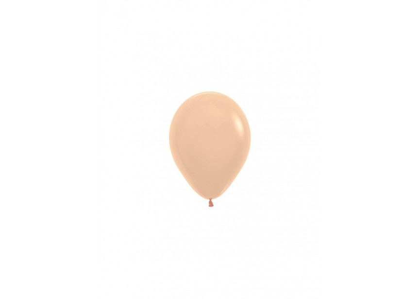 Sempertex 50 Pack Latex Balloons Pastel Peach 5