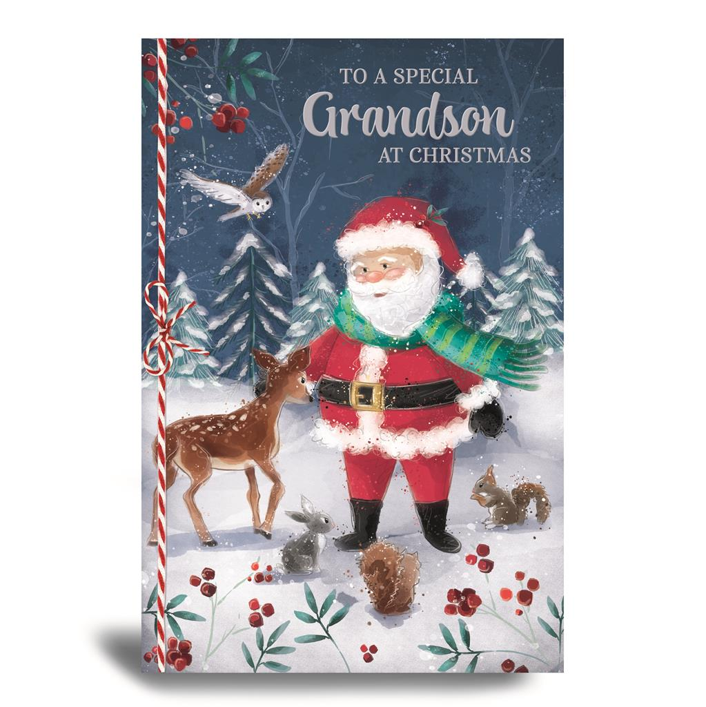 Prelude 6 Pack Cards C75 Christmas Grandson Santa