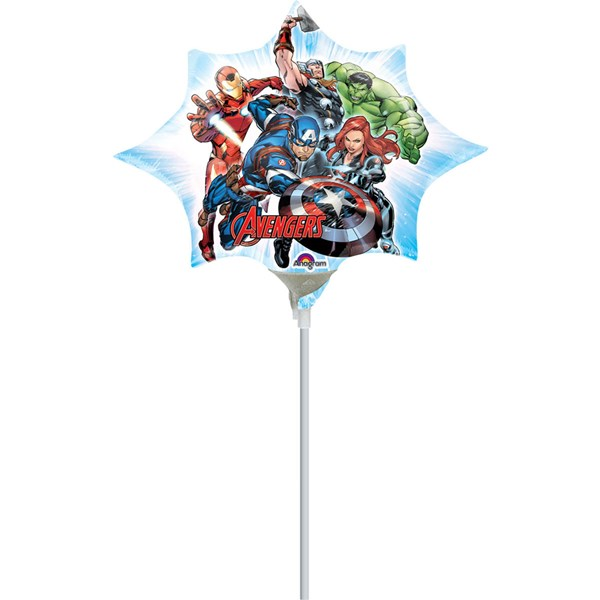 Anagram Avengers 10" Foil Balloon (Air Fill)