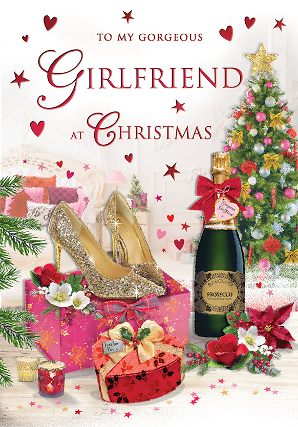 Regal 6 Pack C75 Cards Christmas Girlfriend