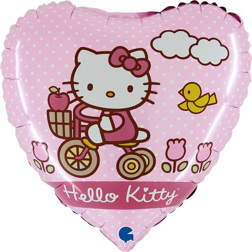 Grabo Foil Balloon Hello Kitty Bike 18"