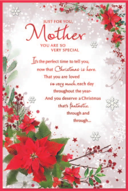 Simon Elvin 6 Pack Cards C75 Christmas Mother