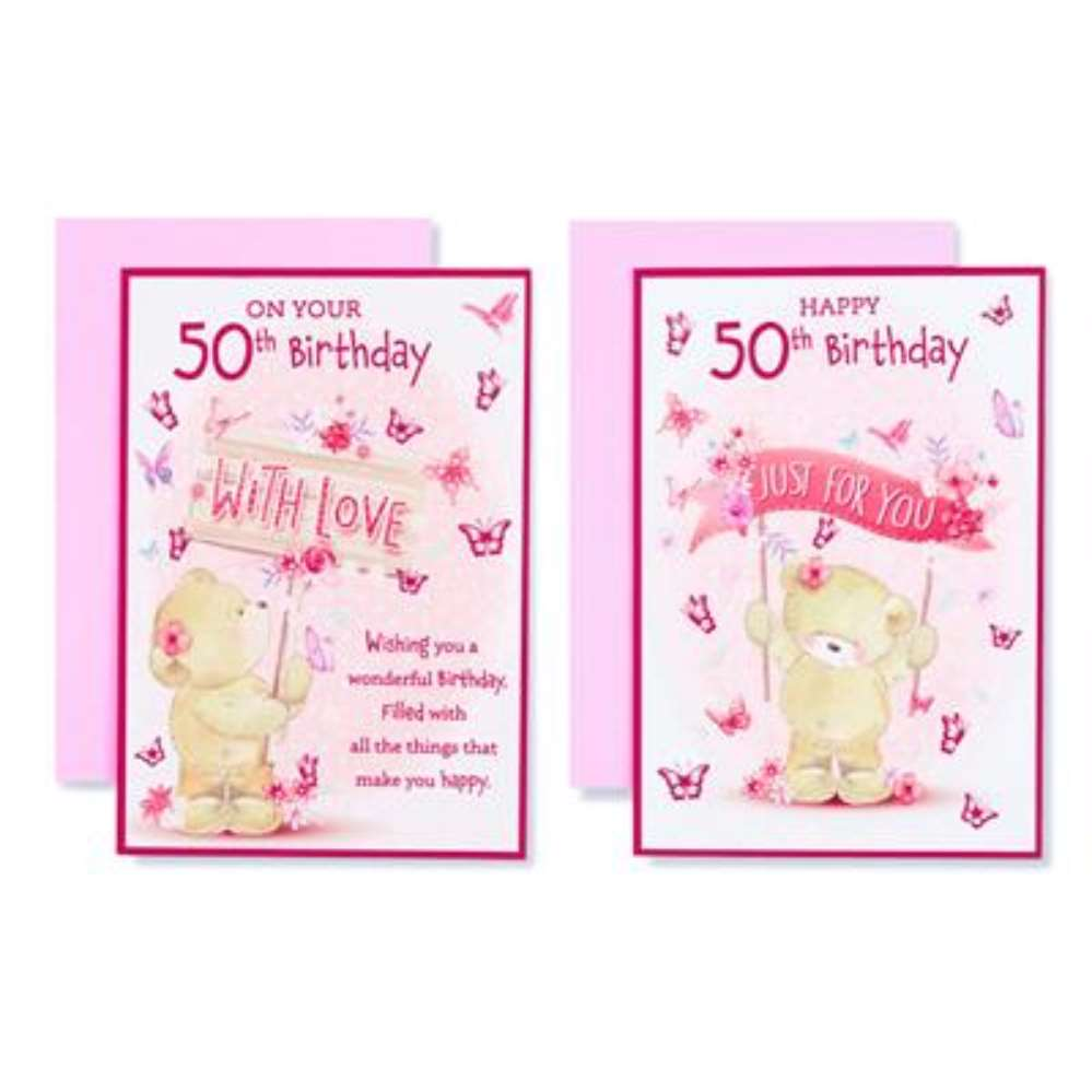 Poppyhill C50 Birthday Age 50 12pk