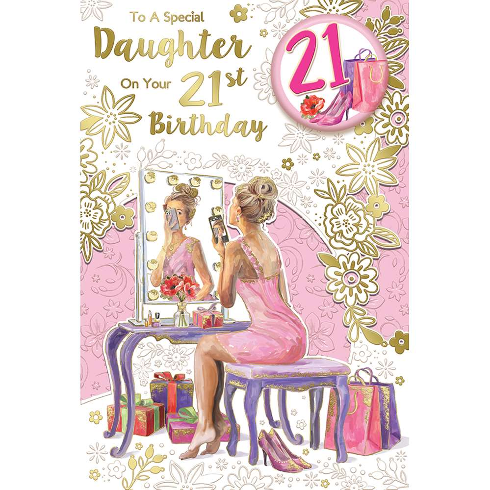 Xpress Yourself C75 Birthday Age 21 Daughter 6pk
