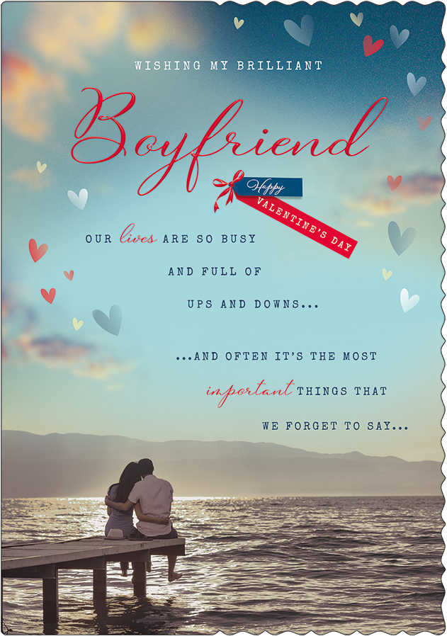 Regal 6 Pack Cards C90 Valentine's Day Boyfriend