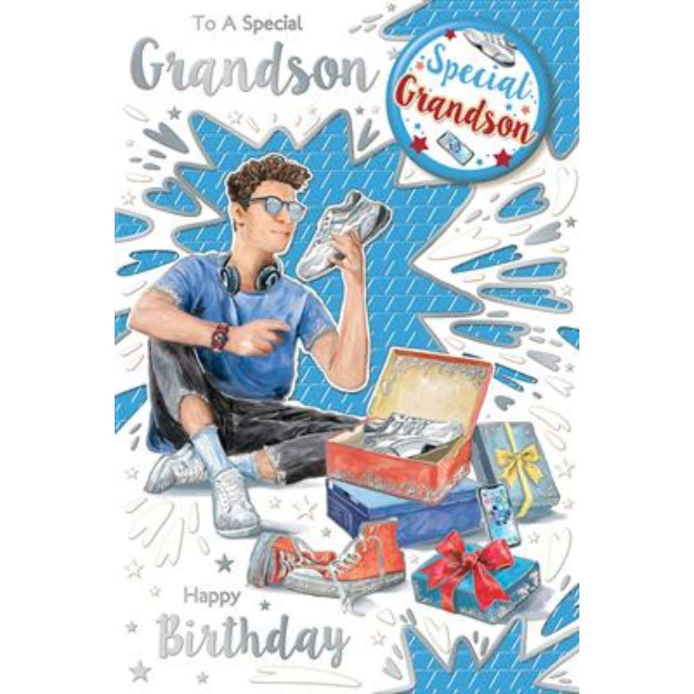 Xpress Yourself C75 Birthday Grandson 6pk