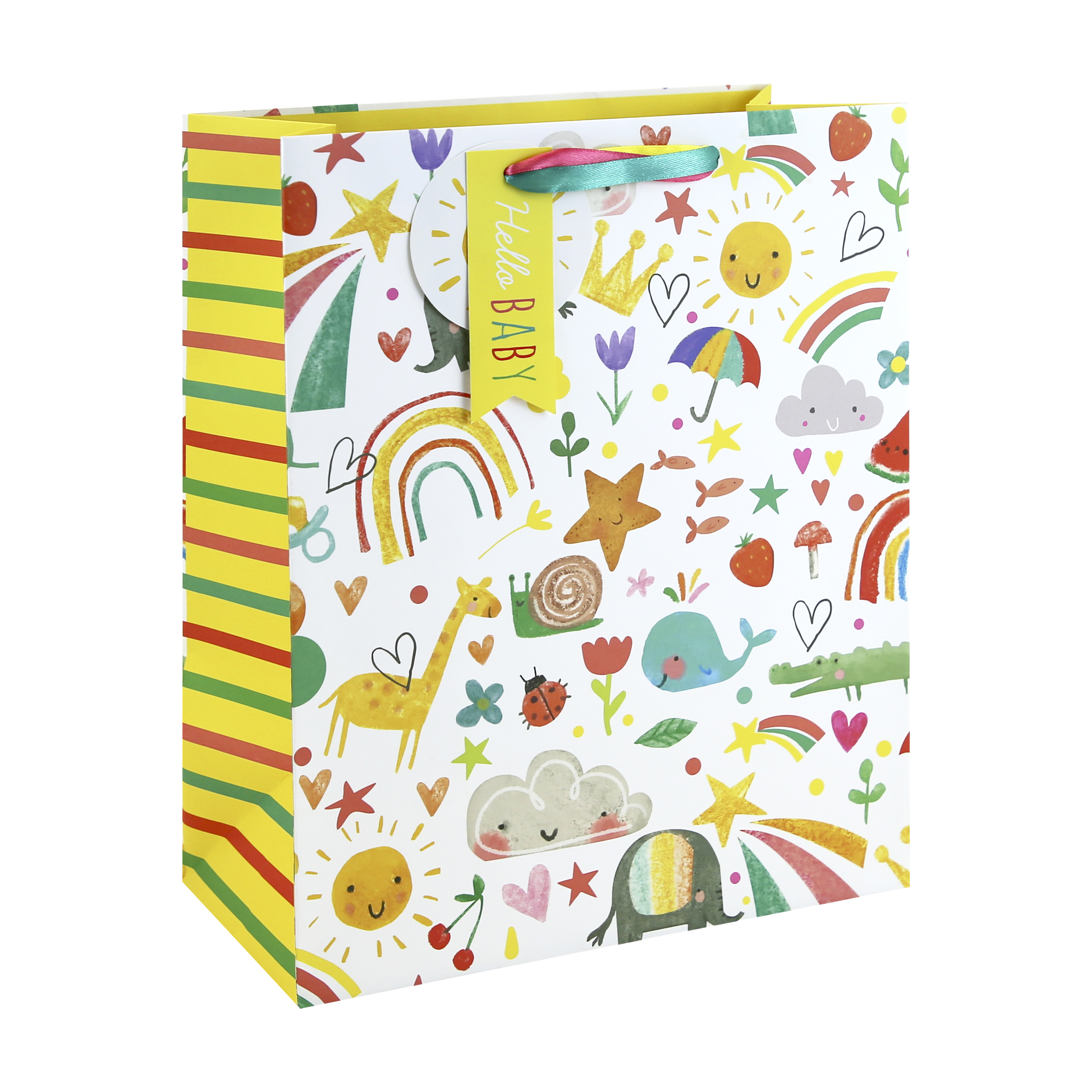Eurowrap 6 Pack Gift Bag Generic Baby Large