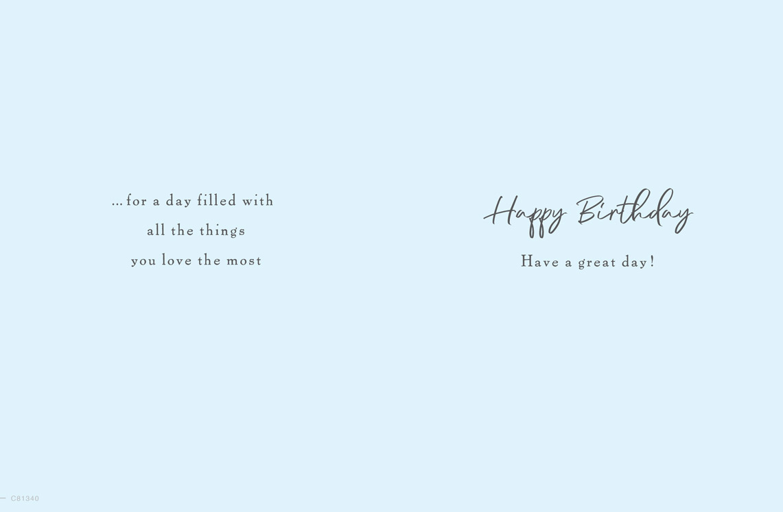 Regal 6 Pack Cards 8x6 Birthday Open