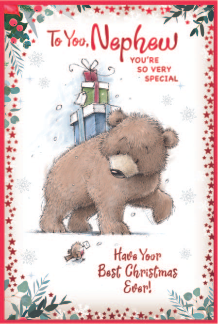 Simon Elvin 6 Pack Cards C75 Christmas Nephew