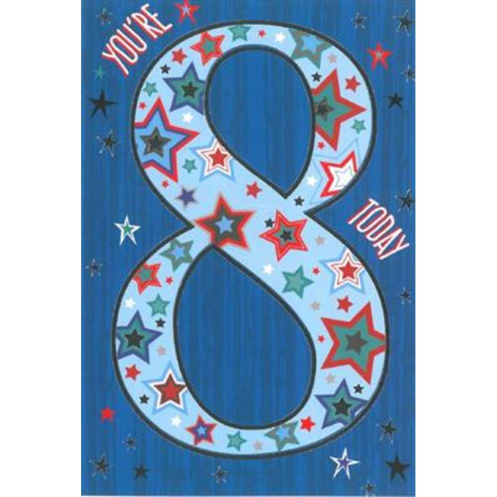 Simon Elvin C50 Birthday Age 8 6pk