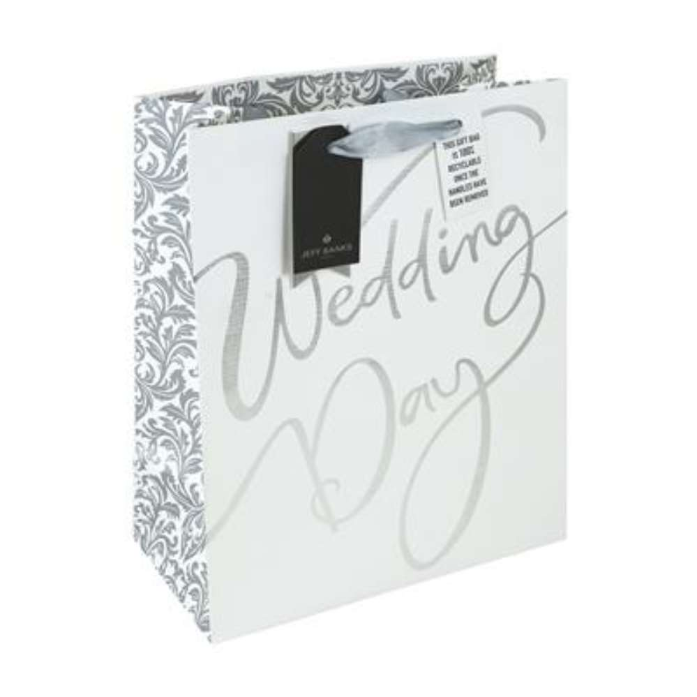 6pk Giftbag Jb Silver Wedding Day Large