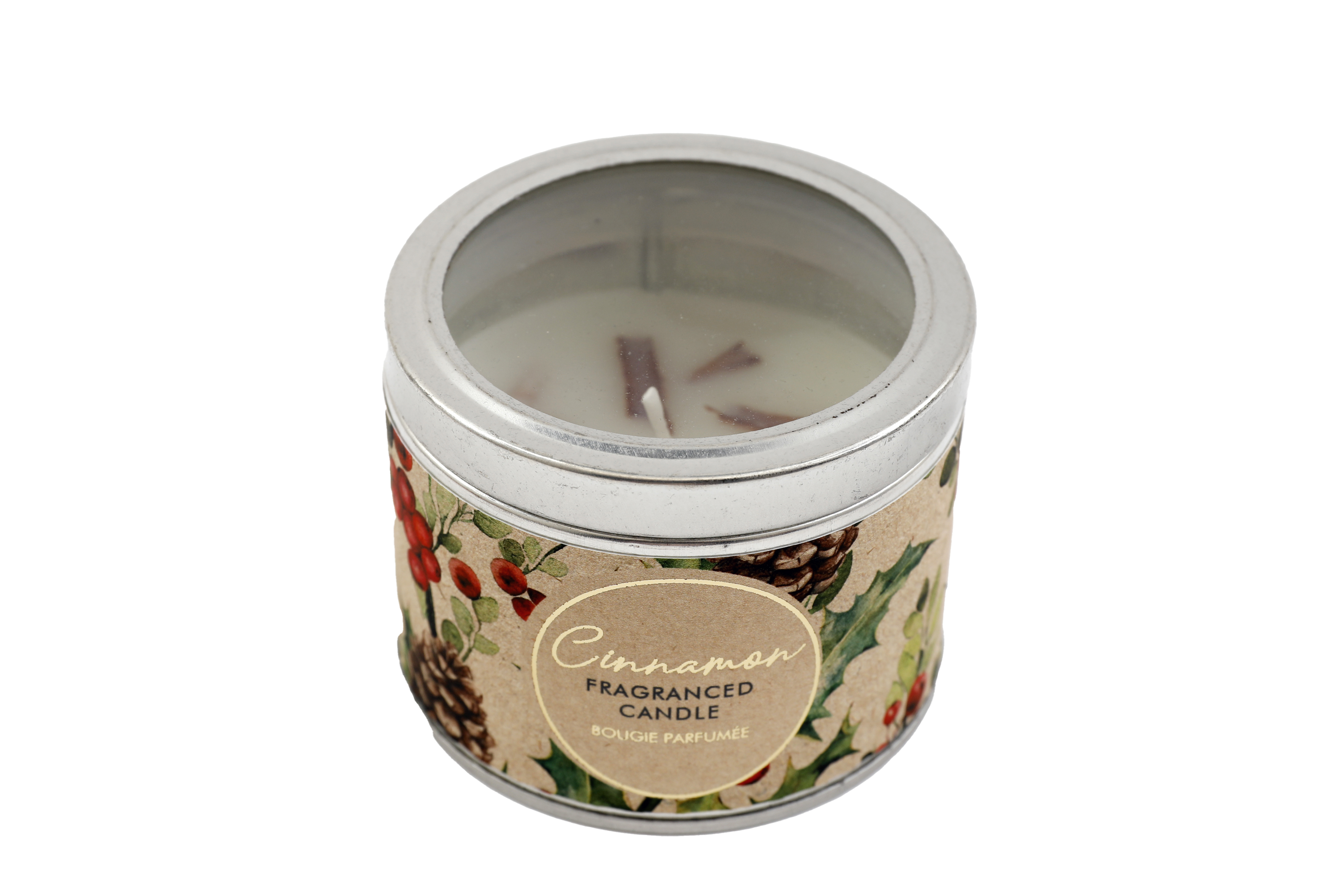 Sifcon Candle Tin Cinnamon 7.5x6cm